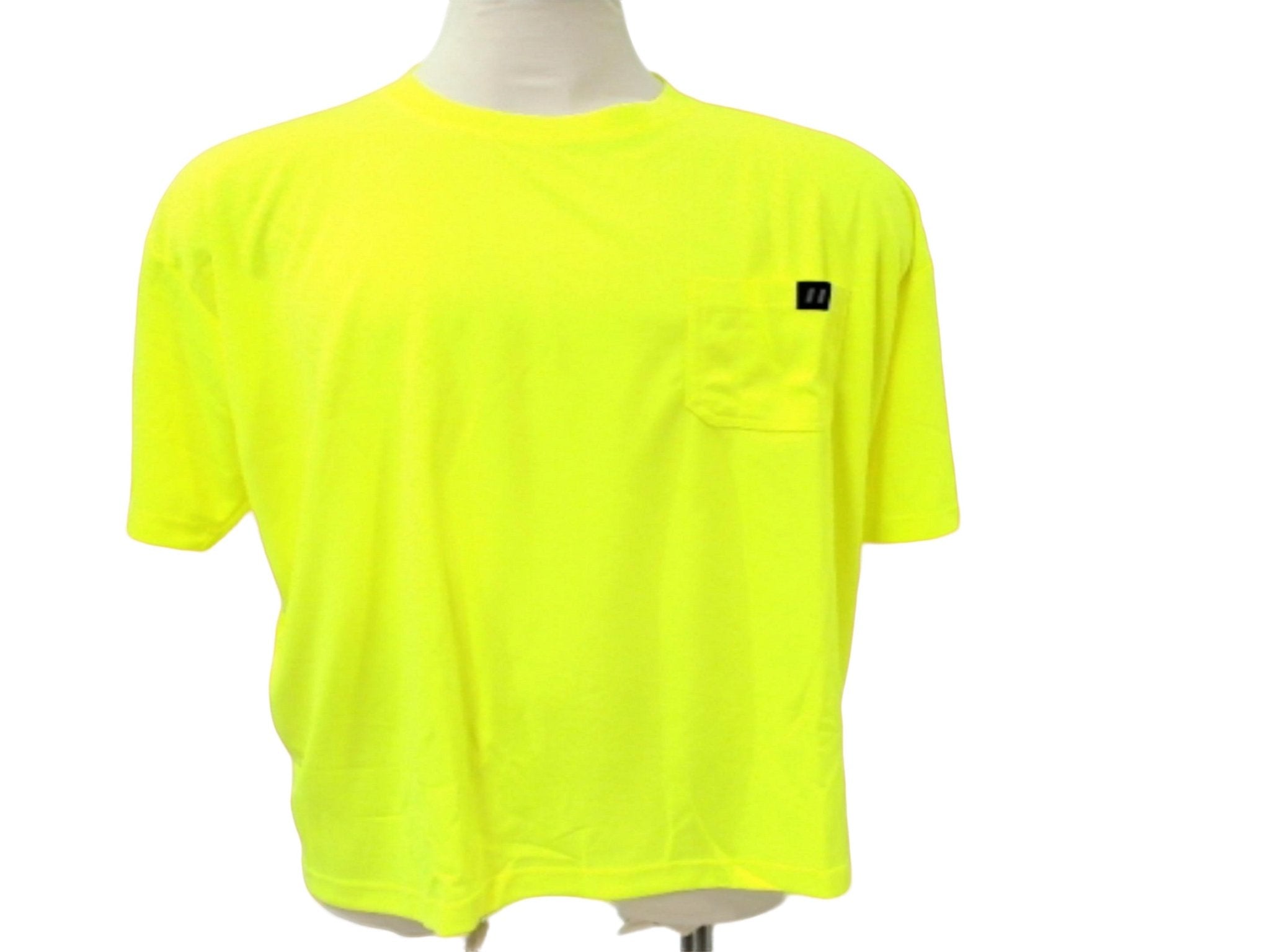 Forcefield High Visibility Yellow T-Shirt Antimicrobial Large - Brantford Surplus