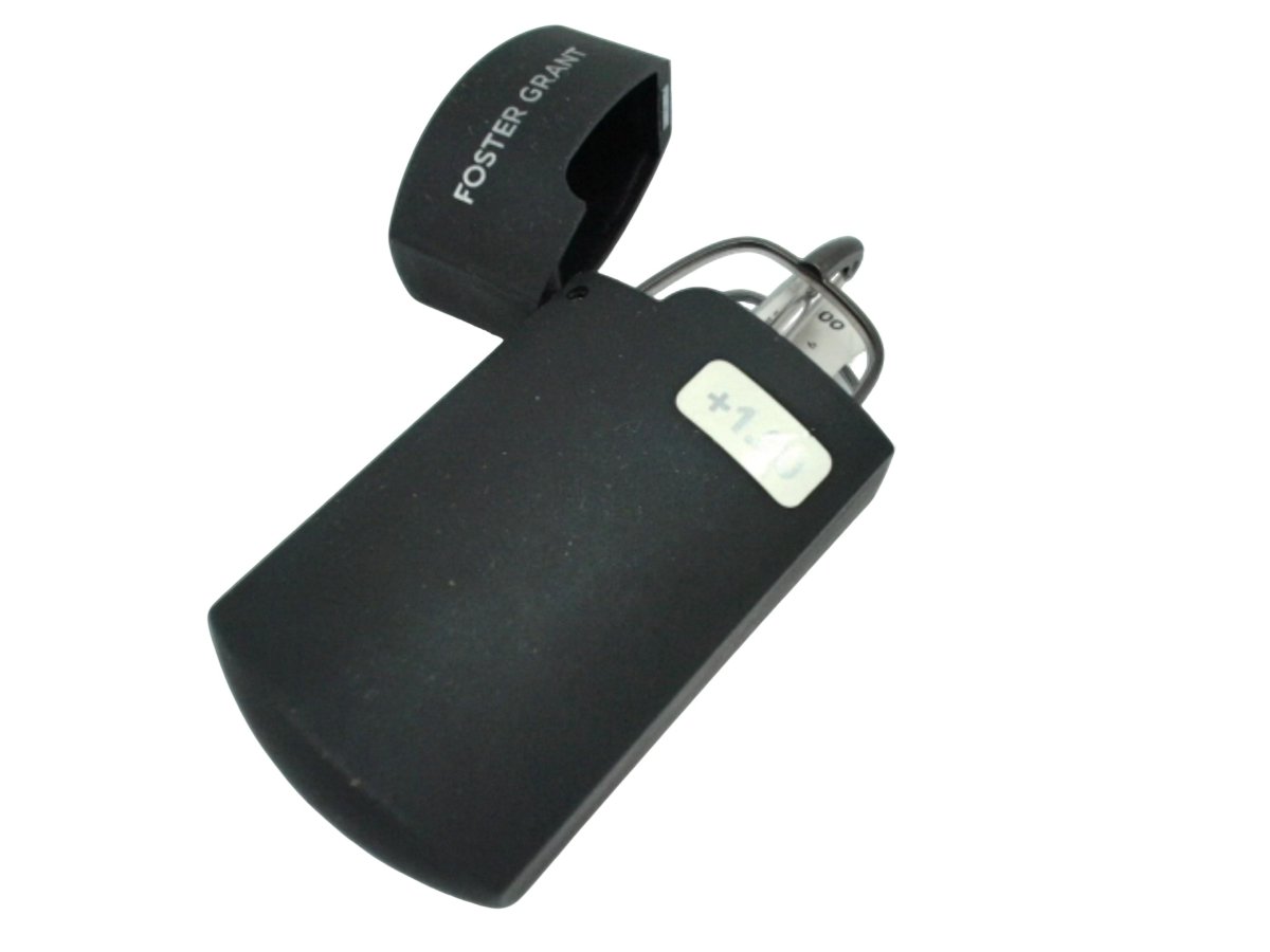 Foster Grant Folding Reading Glasses +1.00 Compact Readers - Brantford Surplus