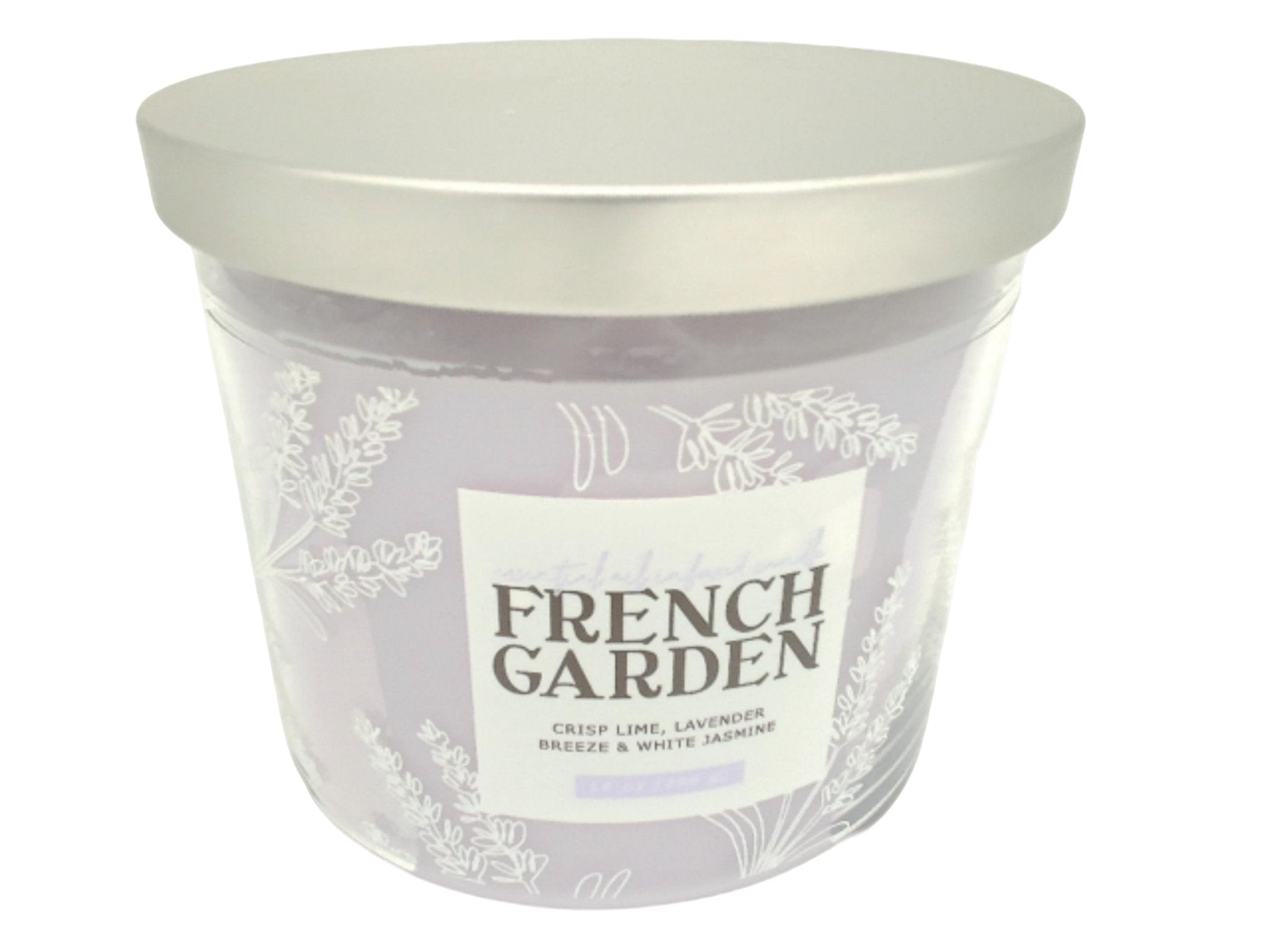French Garden 14oz Scented Jar Candle - Home Fragrance - Brantford Surplus
