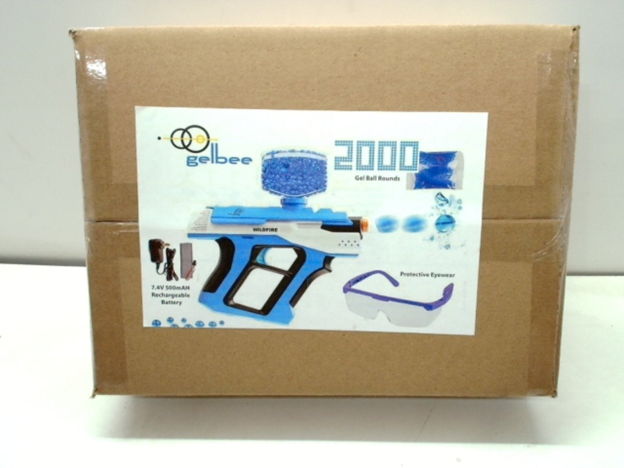 Gelbee Wildfire Blue Electric Gel Blaster - 2000 Rounds - Brantford Surplus