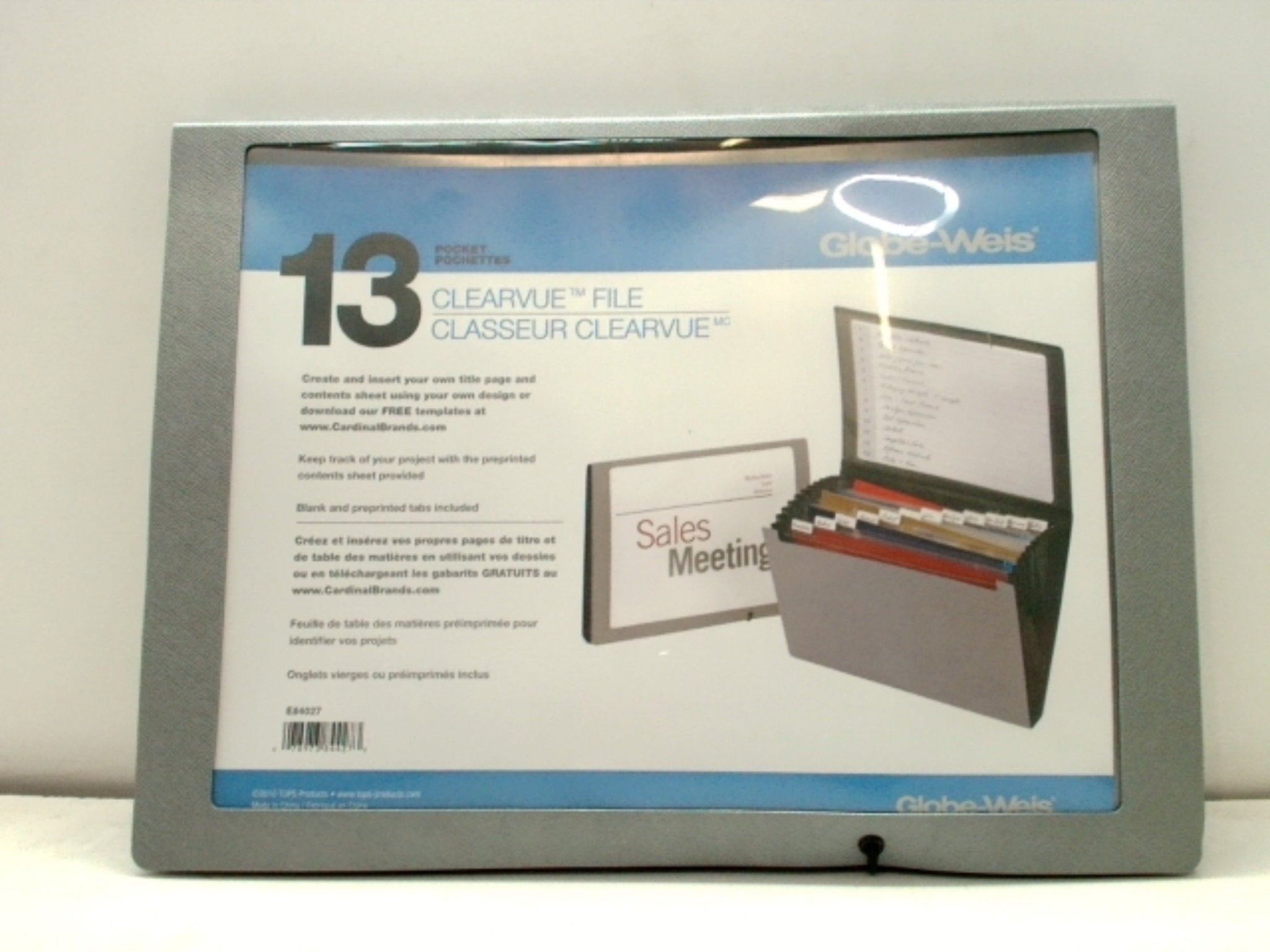 Globe Weis 13 - Pocket Expanding File Organizer Case - Brantford Surplus