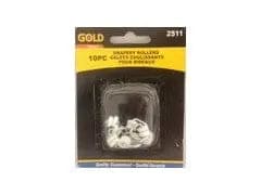 Gold Drapery Rollers 10 - Pack - Brantford Surplus