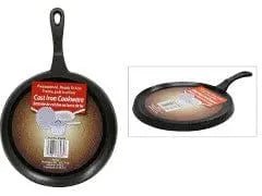 Griddle cast iron 10.5 inch round preseasoned - Brantford Surplus