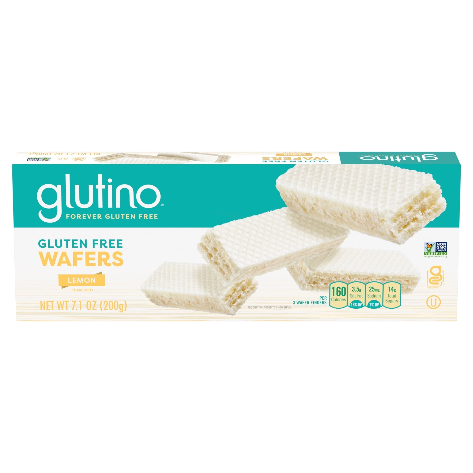Gutino Gluten Free Lemon Wafers 200g Snacks - Brantford Surplus