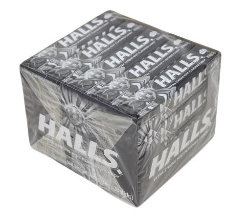 Halls Extra Strong Mint Candy Sticks Individually Sold - Brantford Surplus