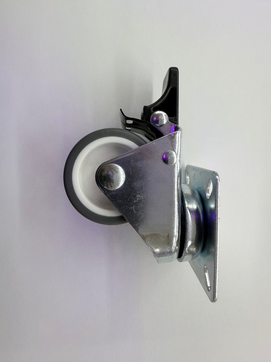 Heavy Duty Swivel Caster Wheels 2" with Brakes 4 Pack - Brantford Surplus