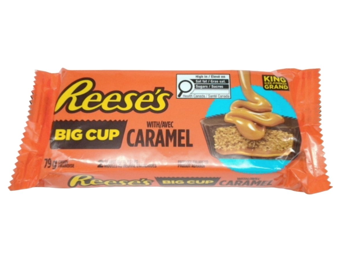 Hershey's Big Cup Caramel Chocolate Candy Bar 79g - Brantford Surplus
