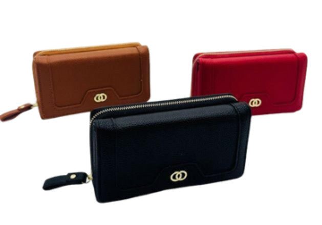 High Quality PU Leather Women's Wallet – Slim Clutch Purse - Brantford Surplus