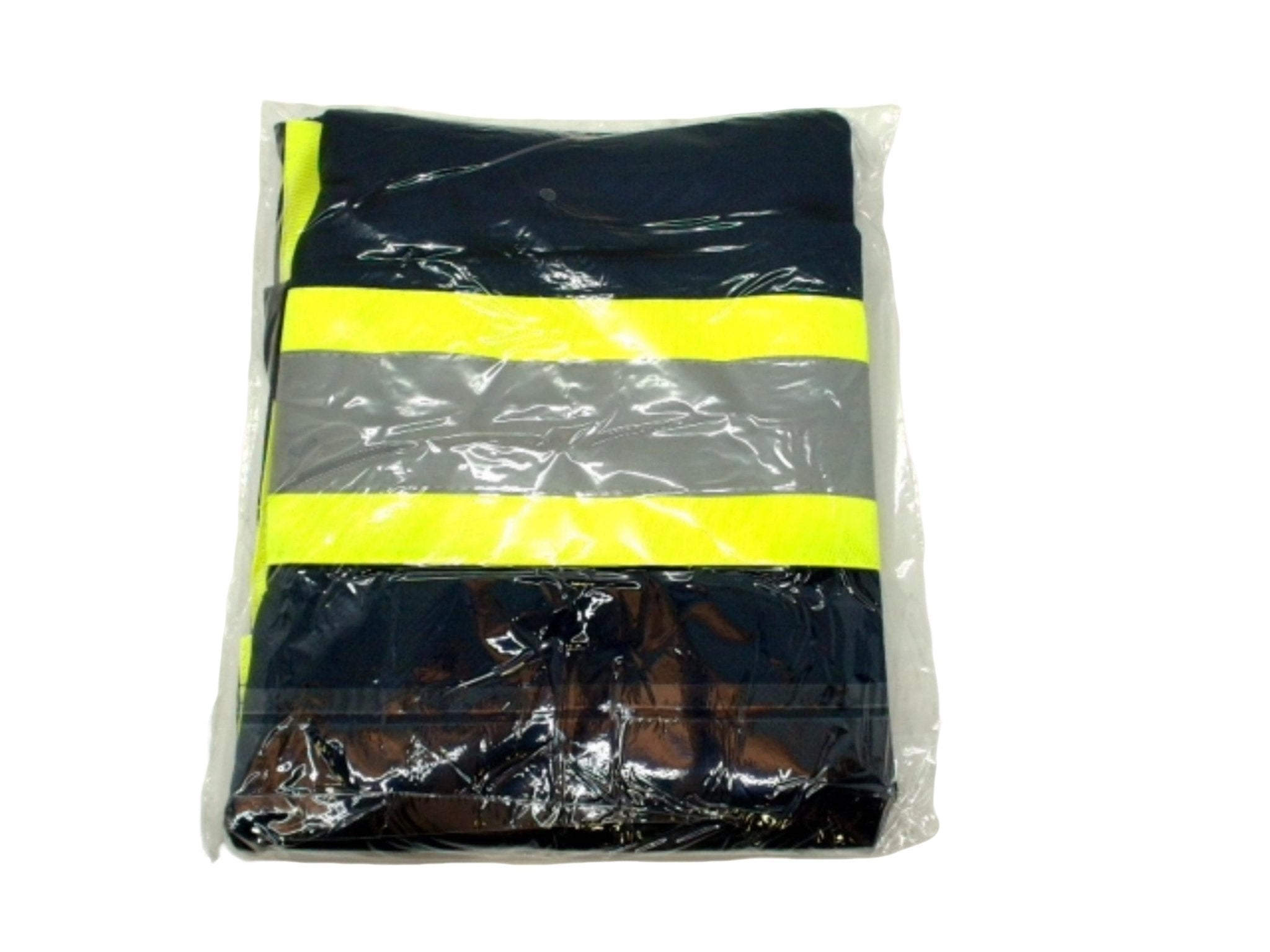 High Visibility Navy Blue Safety T-Shirt - Large - Brantford Surplus