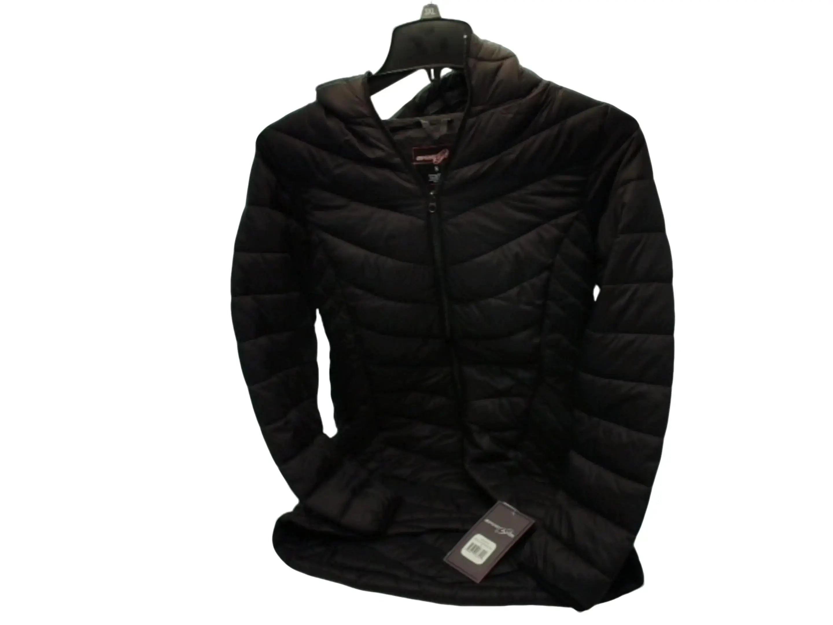 Ladies Long Puffer Coat W/hood Sport Axis Ass't Sizes KWDC