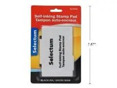 INK STAMP PAD, BLACK INK COLOR - Brantford Surplus