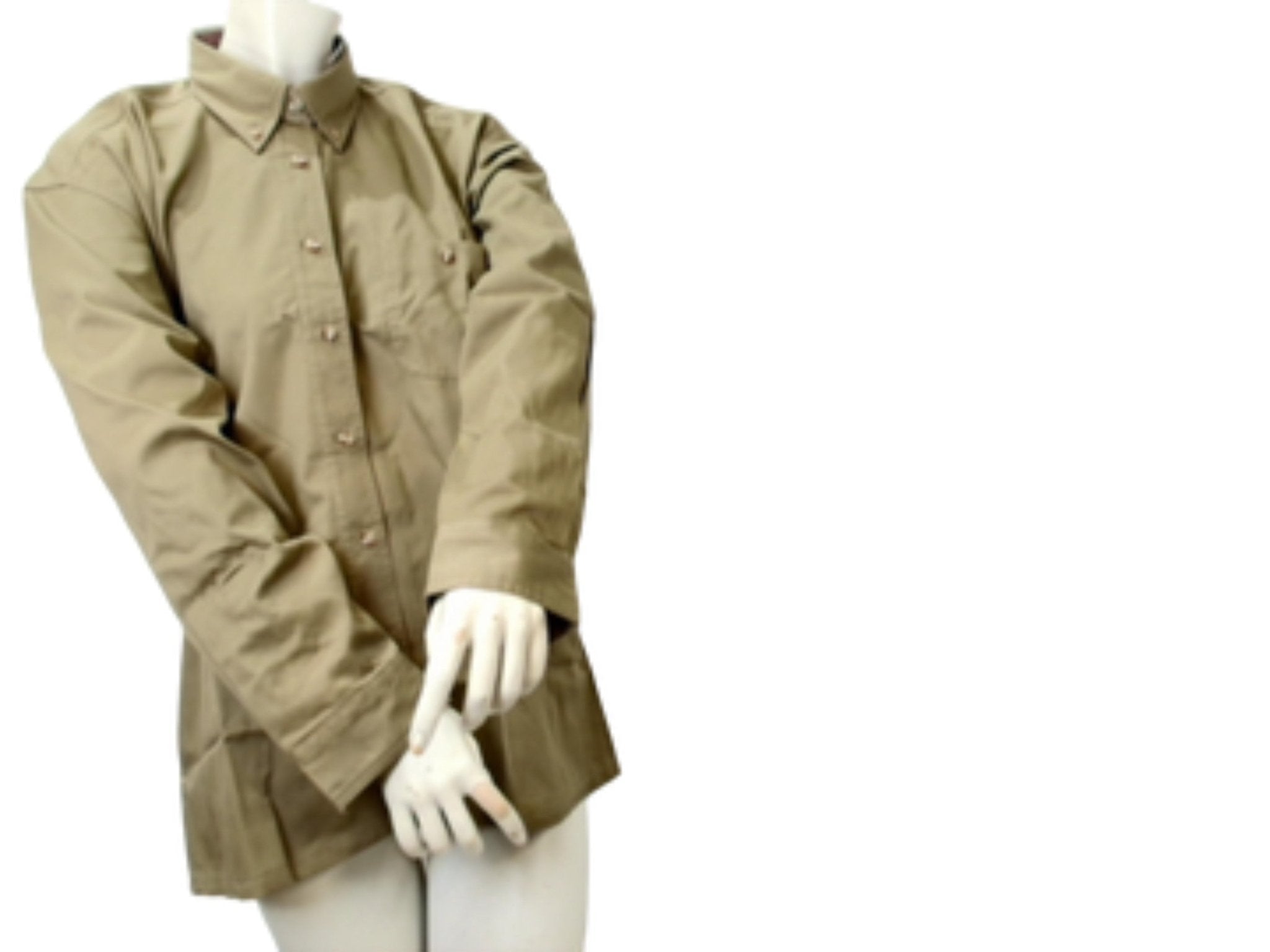 Jason Alexander Men's Khaki Long Sleeve Shirt - Large - Brantford Surplus