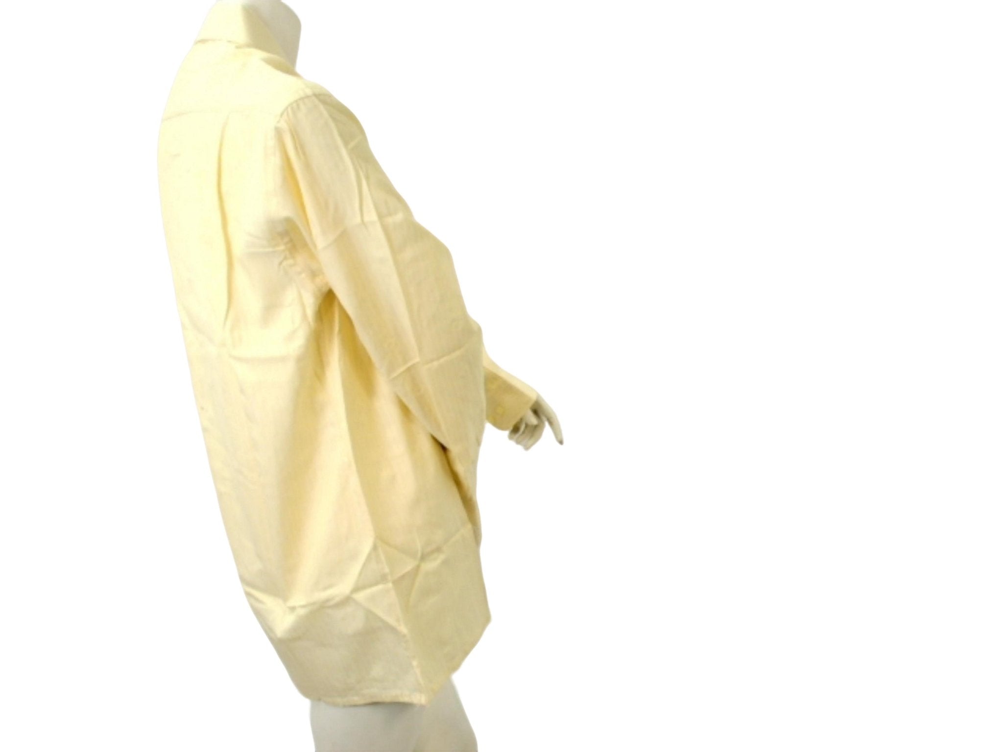 Jason Alexander Men's Long Sleeve Shirt - Small Banana Cream - Brantford Surplus