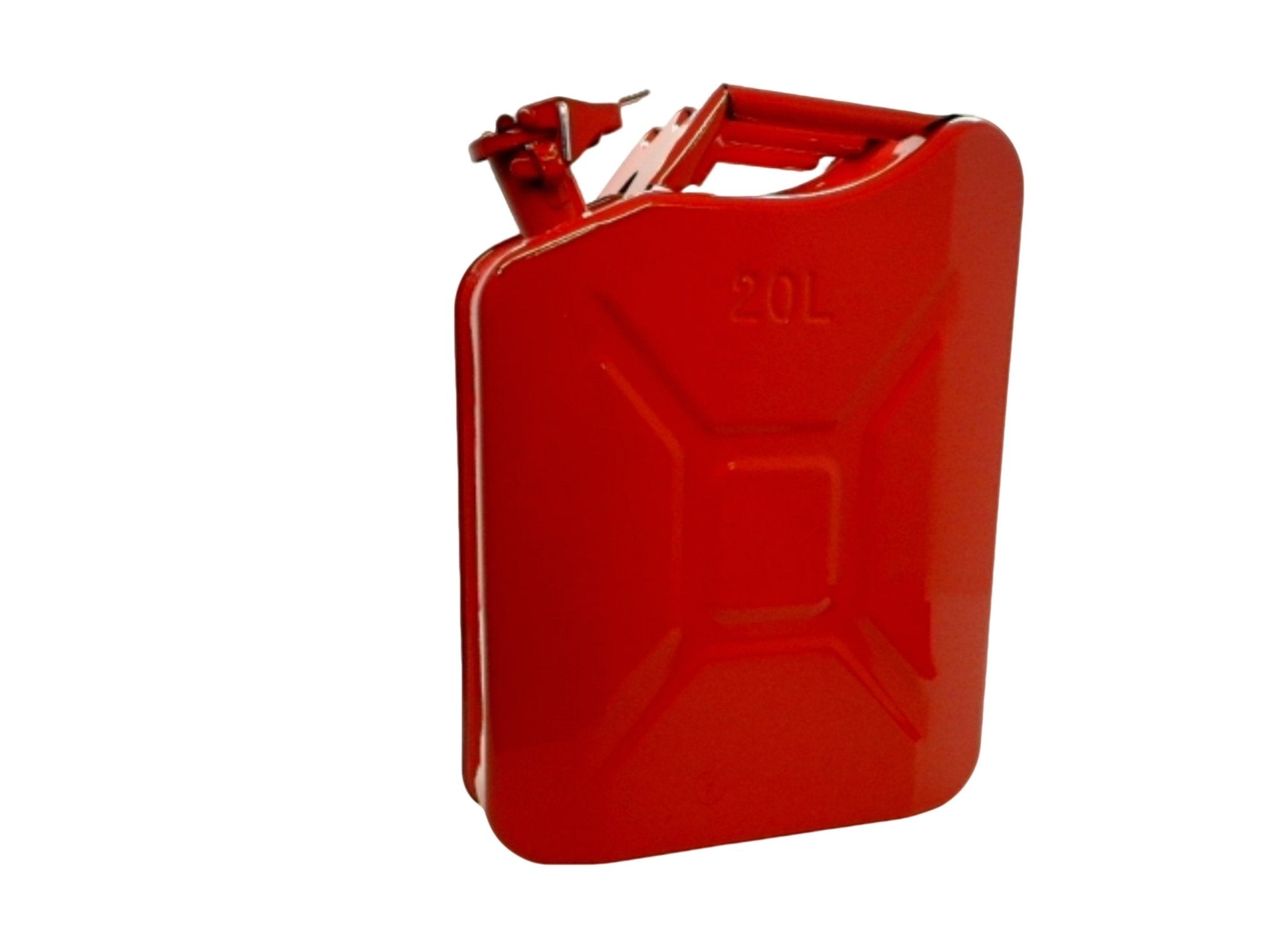 Jerry Can 20L Red Metal - Brantford Surplus