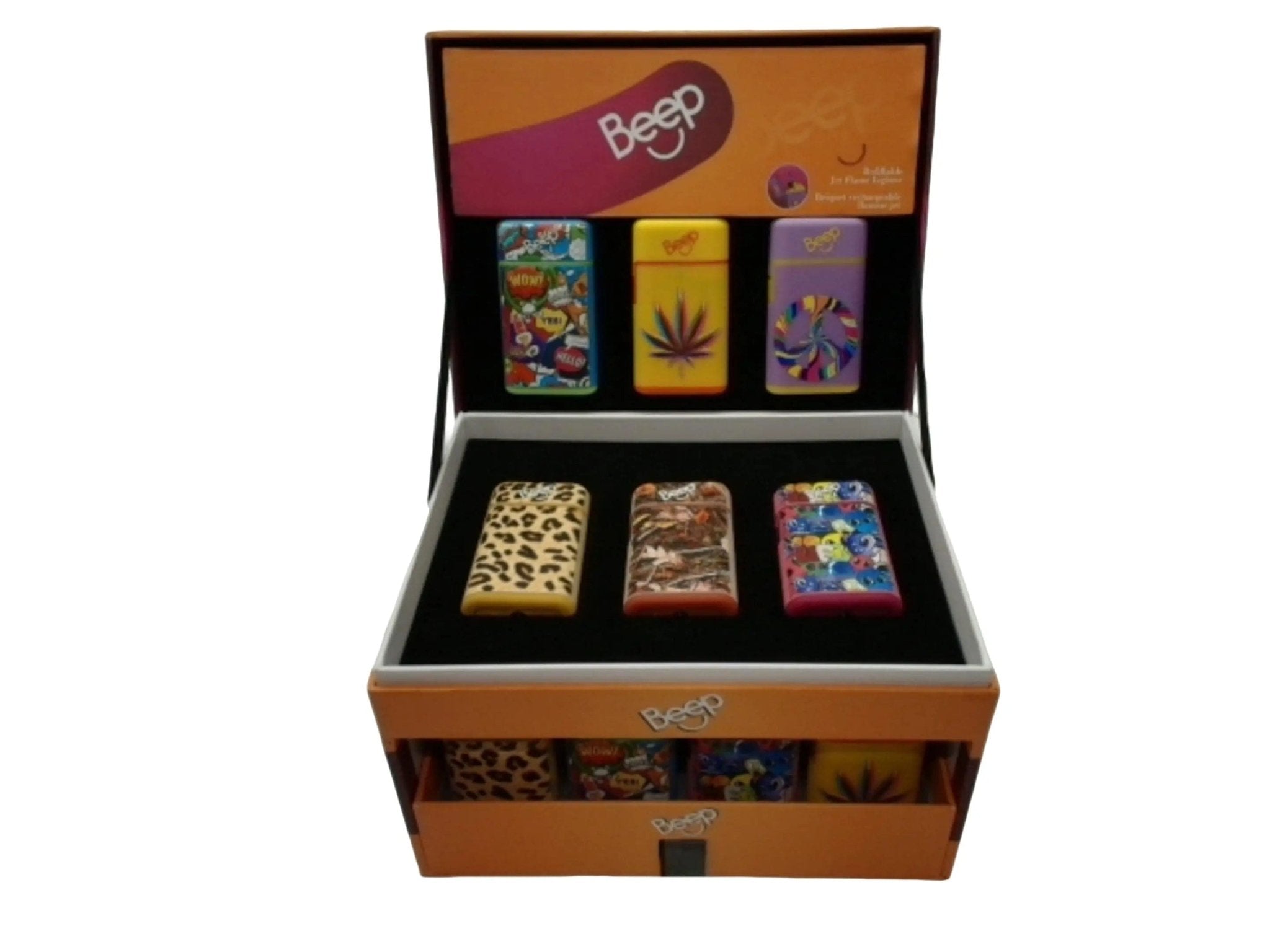 Jet Flame Lighter Refillable Beep Assortment 2 - Brantford Surplus