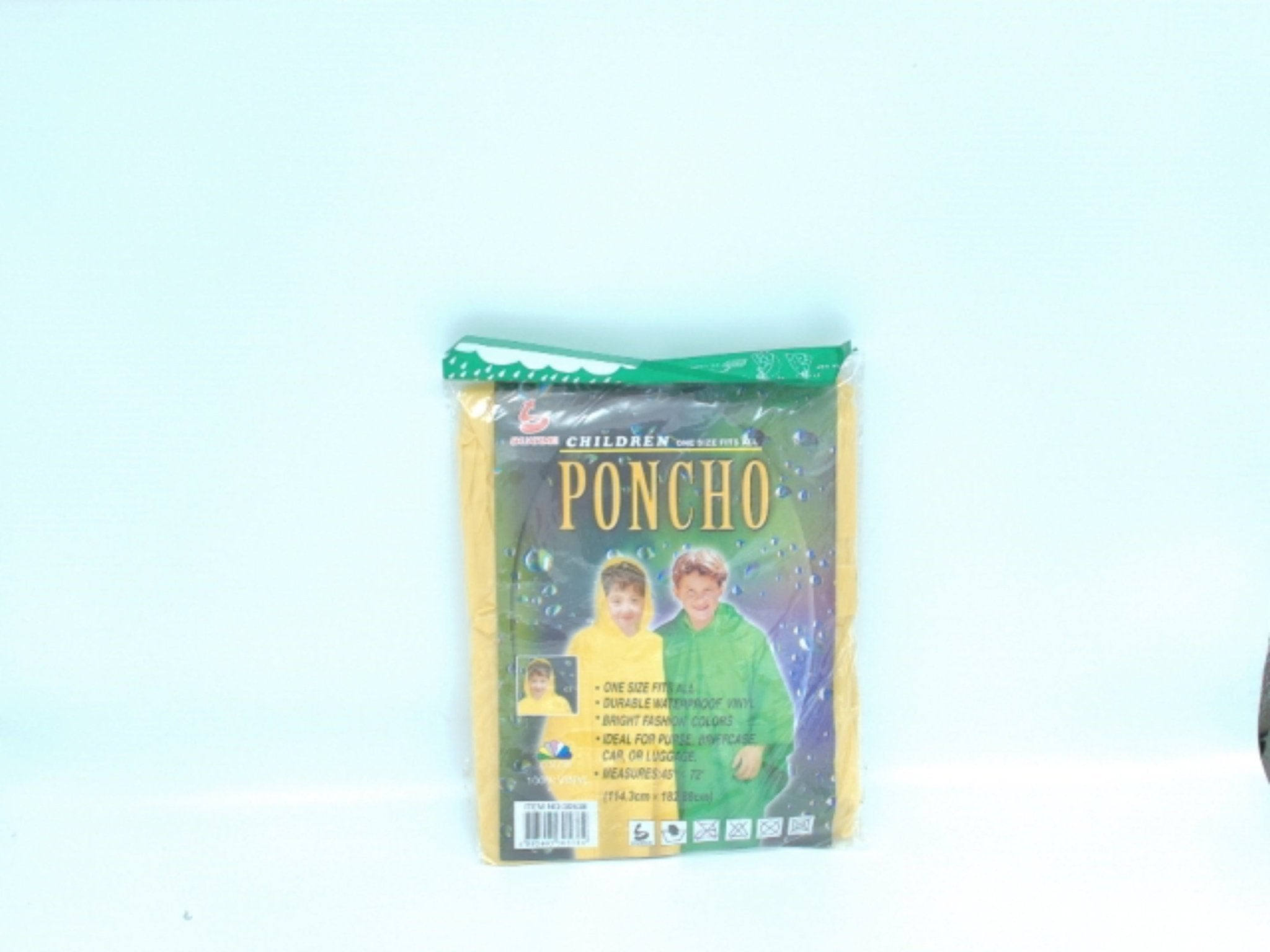 Kids Waterproof Poncho One Size – Shuairimei Rain Cape - Brantford Surplus