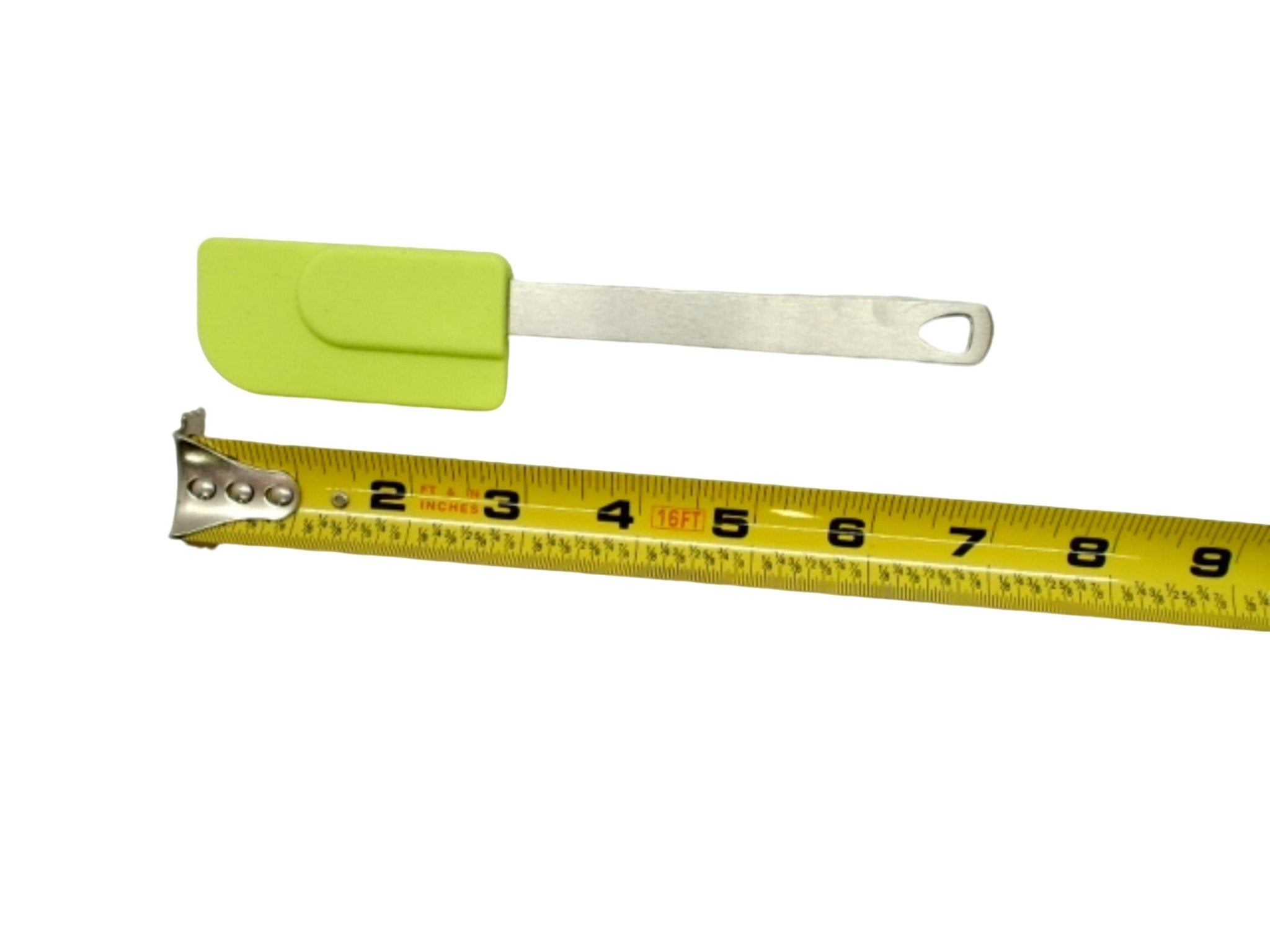 Lime Green Nonstick Mini Silicone Spatula Cooking Utensil - Brantford Surplus