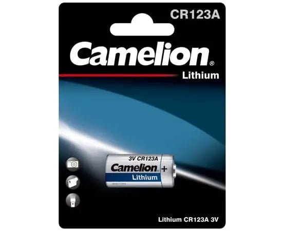 Lithium battery 3 volt CR - 123 Camelion - Brantford Surplus