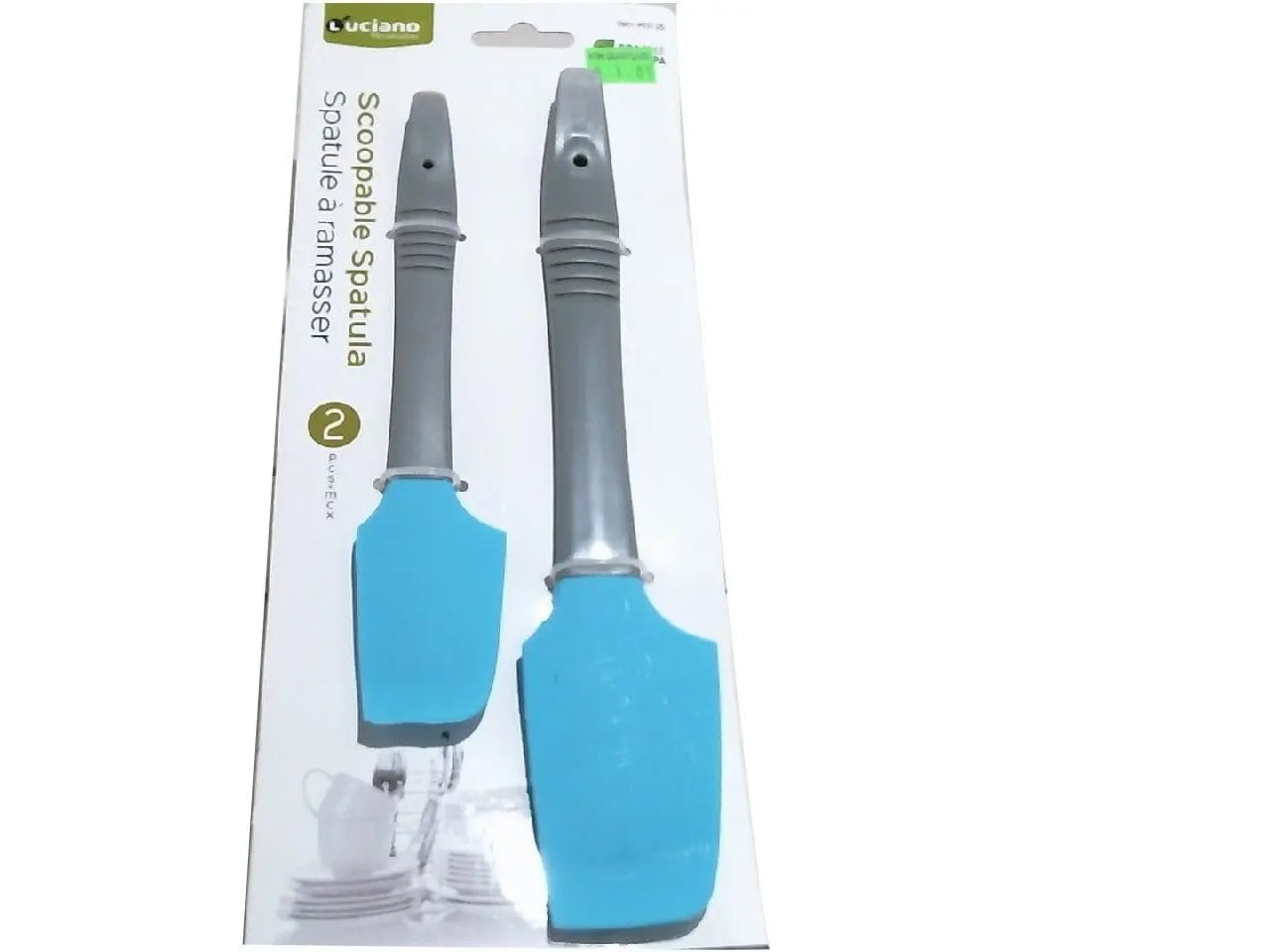 Luciano 2 - Pc. Silicone Spatula 3 Colours - Brantford Surplus