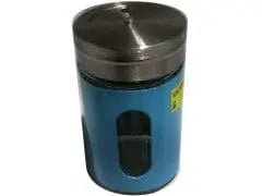 Luciano Glass Spice Jar with S/S Top - Brantford Surplus