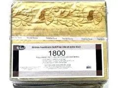Luxury Gold 1800 Full Sheet Set - Brantford Surplus