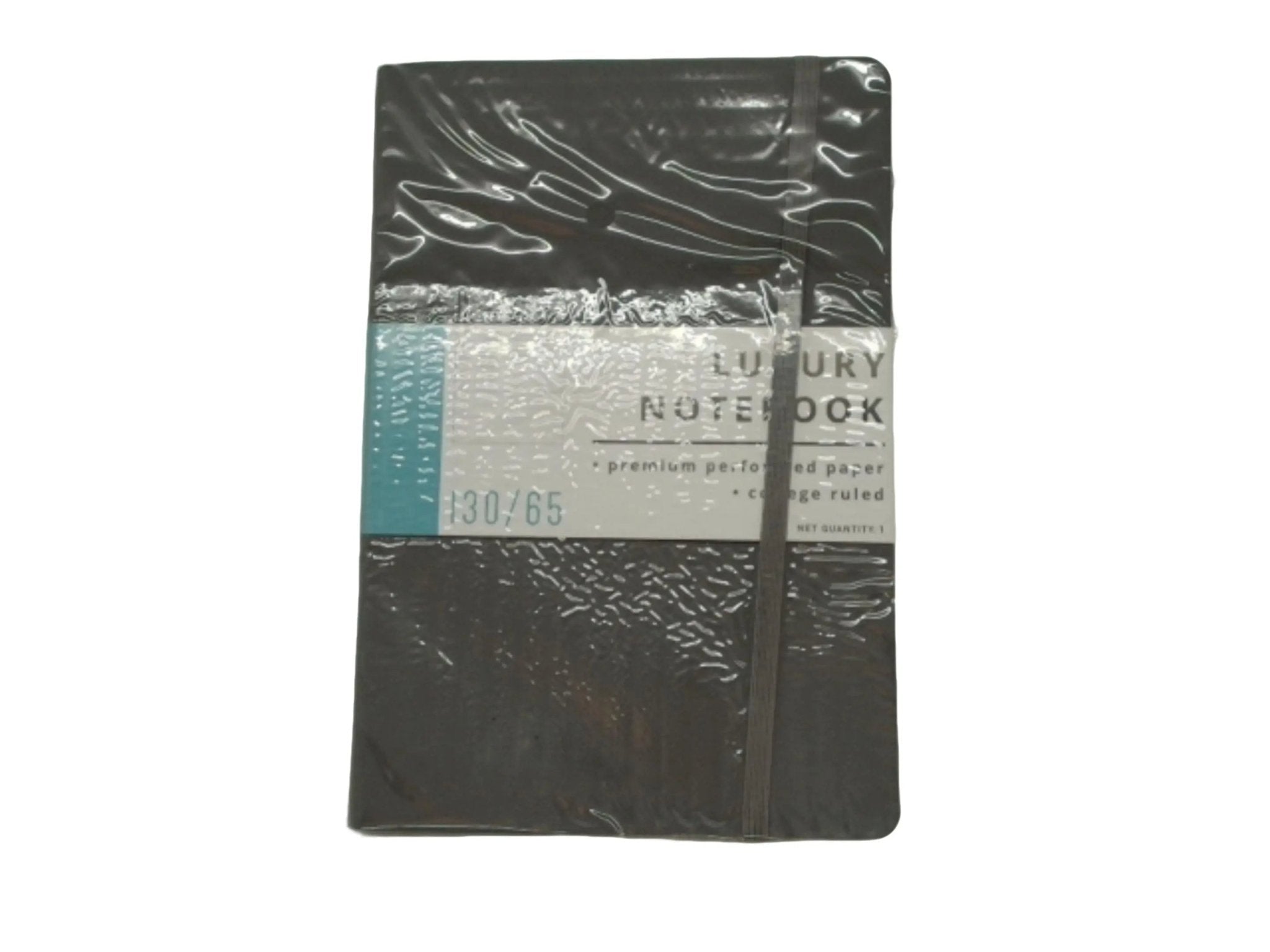 Luxury Notebook Grey 5.5" X 8.25" College Ruled - Brantford Surplus