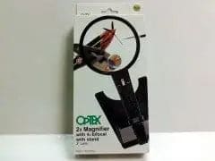 Magnifying glass 2X with 4X bifocal with stand - Brantford Surplus