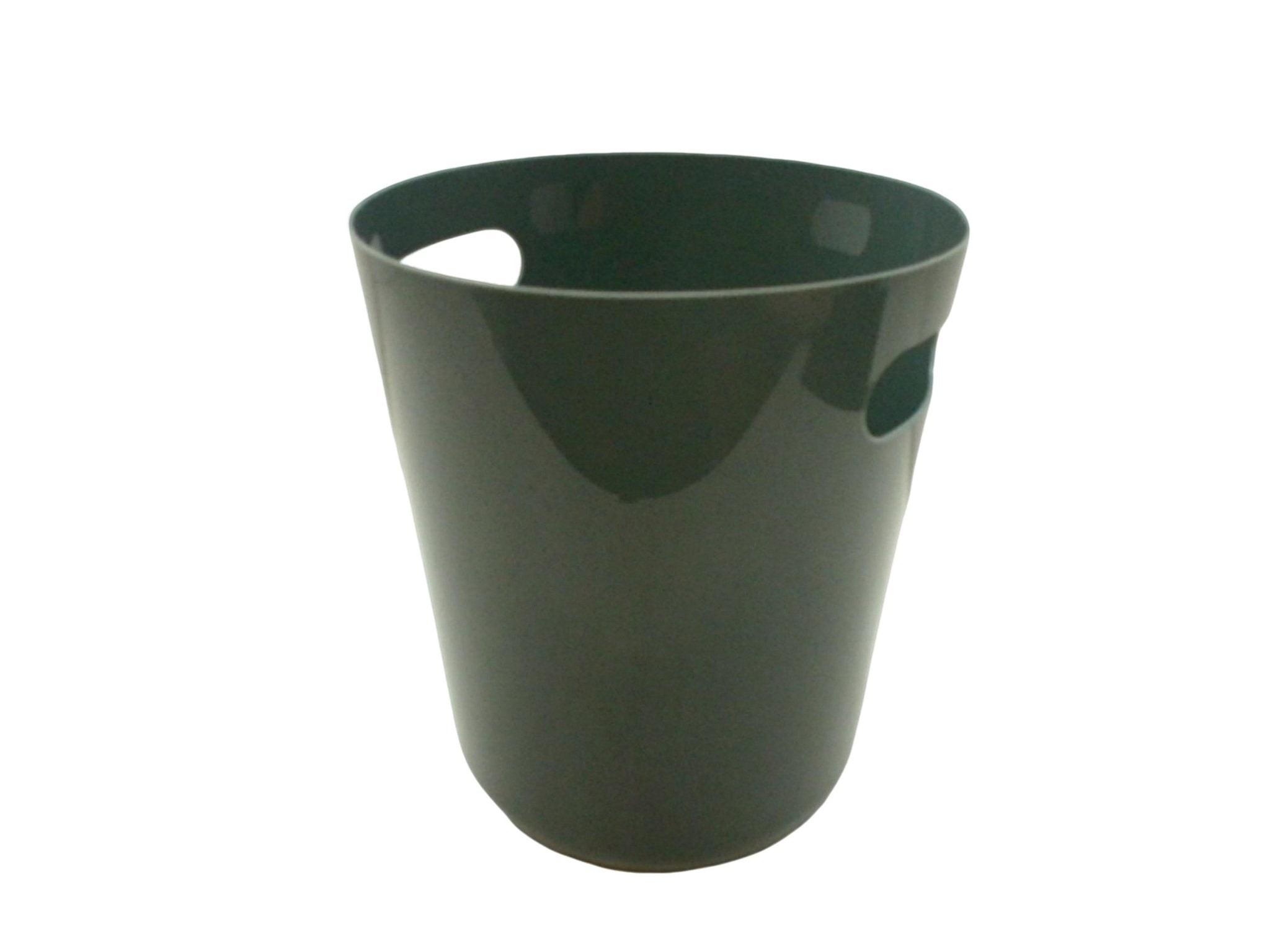 Mainstays Grey Round Plastic Trash Bin 7.5"x9" - Brantford Surplus