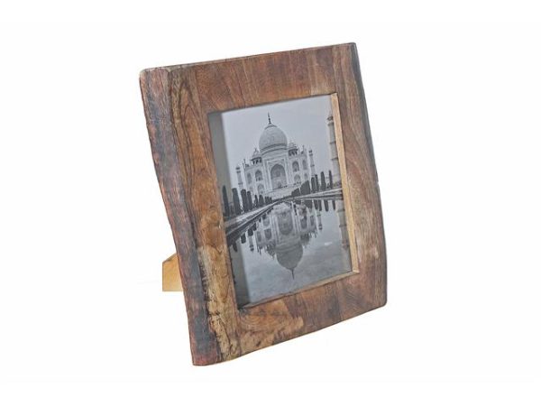 Mango Wood 8x10 Photo Frame - Rustic Decor Essential - Brantford Surplus