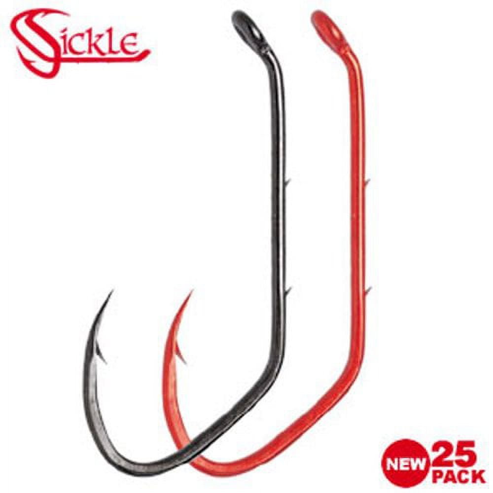Matzuo America Sickle Hooks Size 1 – 25 Pack Fishing Hooks - Brantford Surplus