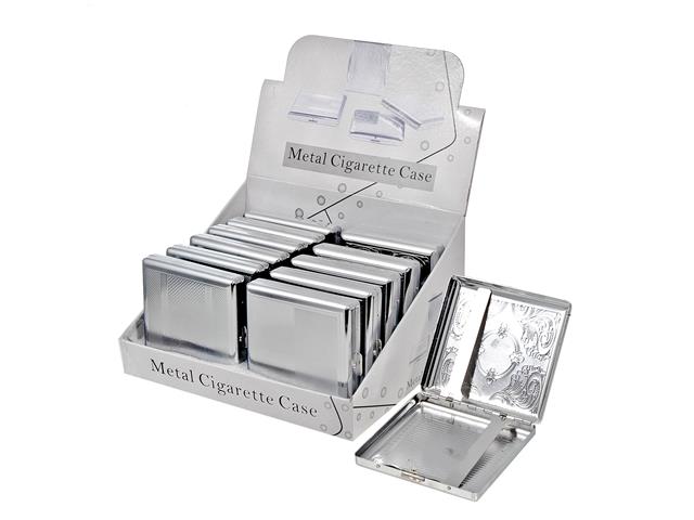 Metal Cigarette Case - Individual Display Box 3.5" - Brantford Surplus