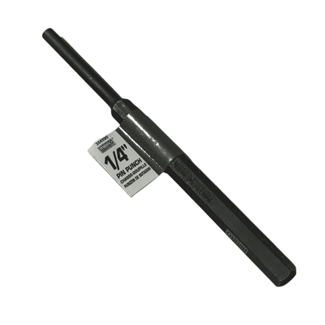 Mibro 1/4" Metal Pin Punch Tool – Heavy Duty - Brantford Surplus