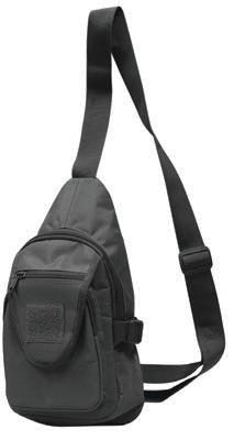 Mil - Spex 8L Tactical Sling Backpack - Black Compact Bag - Brantford Surplus