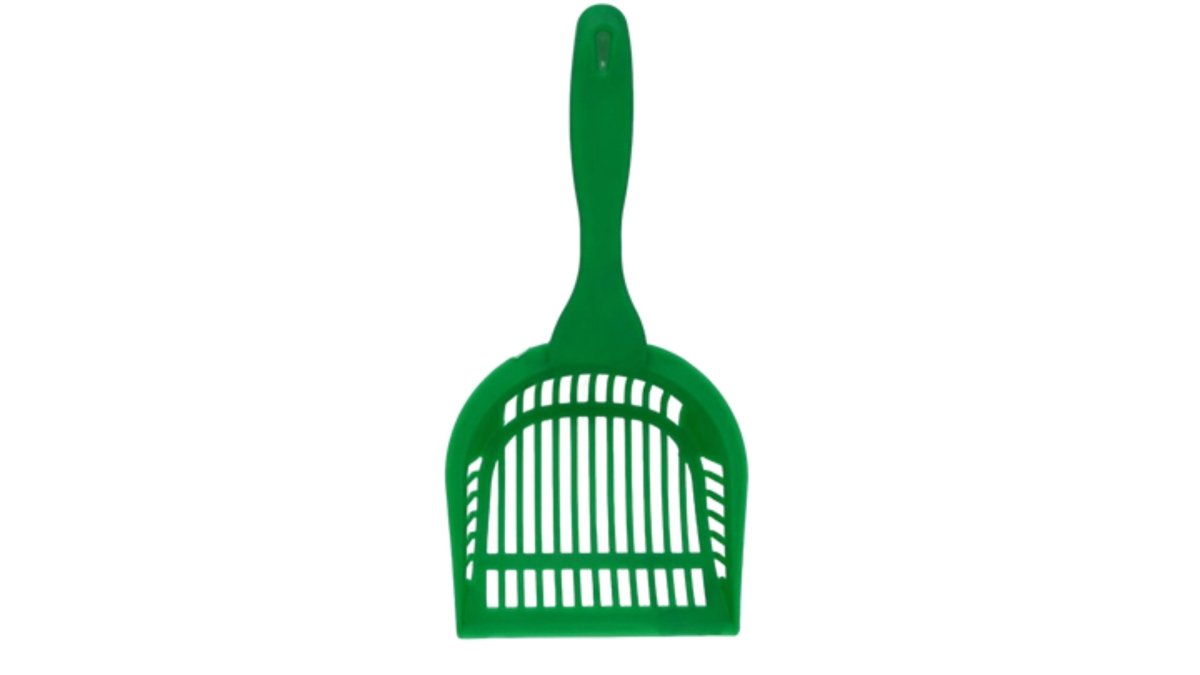 Millside Cat Litter Scoop - Durable Green Cleaning Tool - Brantford Surplus