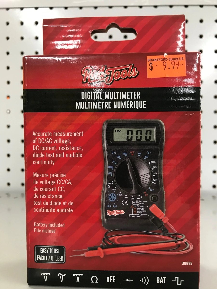 Mini Digital Multimeters - Brantford Surplus