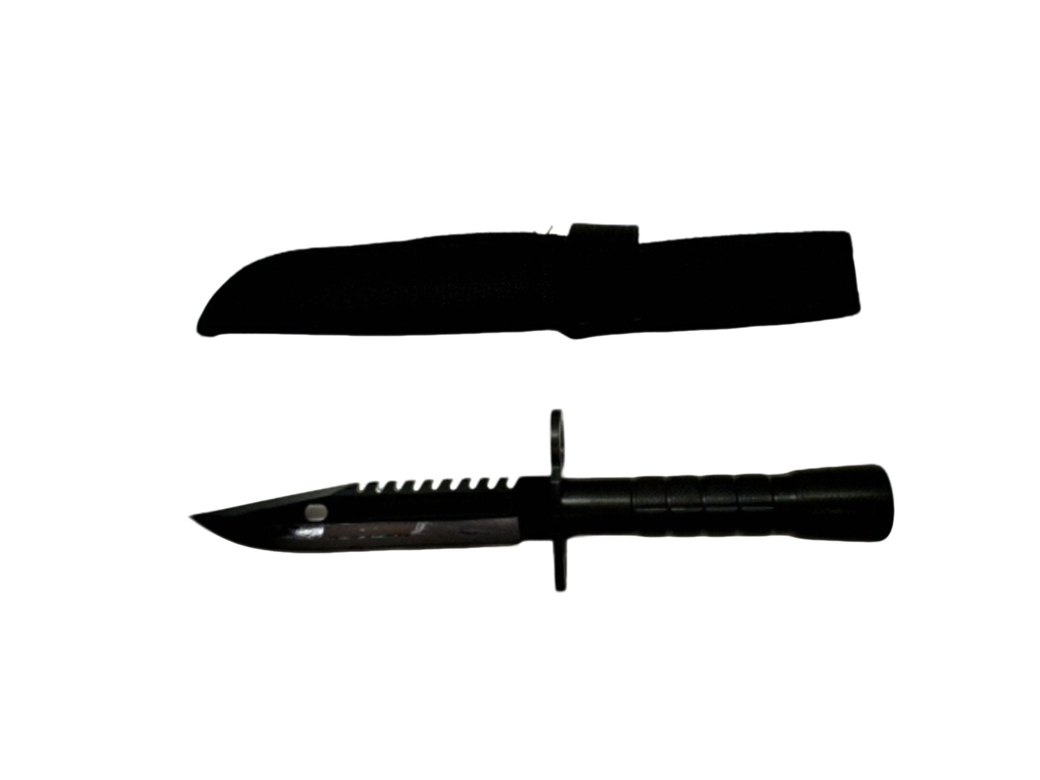 Mini Drop Point Hunting Knife with Sheath - Brantford Surplus