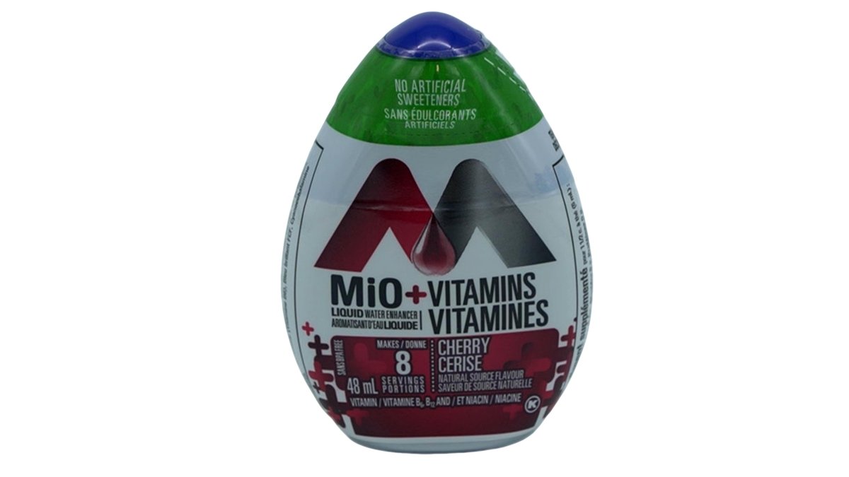 Mio Cherry Liquid Water Enhancer with Vitamins 48ml - Brantford Surplus
