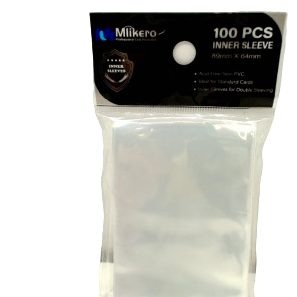 "Mlikero Clear Card Sleeves 100pk 89x64mm Durable" - Brantford Surplus "Mlikero Clear Card Sleeves 100pk 89x64mm Durable" - Brantford Surplus