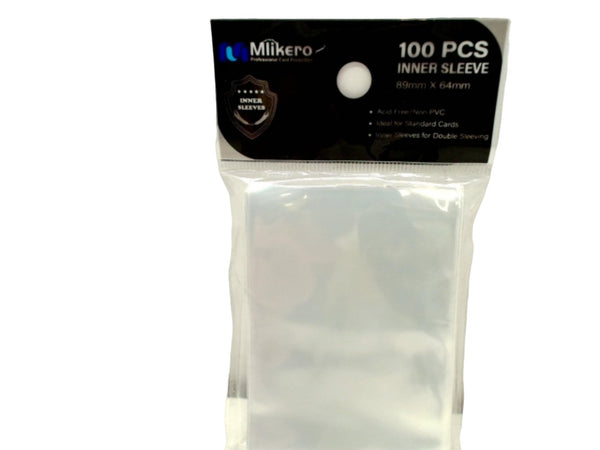 "Mlikero Clear Card Sleeves 100pk 89x64mm Durable" - Brantford Surplus "Mlikero Clear Card Sleeves 100pk 89x64mm Durable" - Brantford Surplus