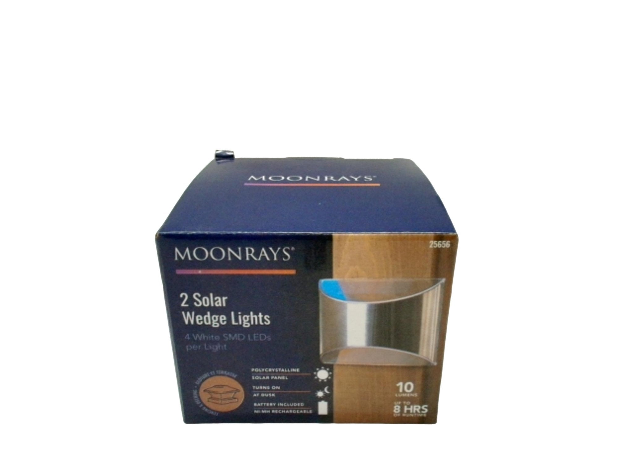 Moonrays Solar LED Security Lights - Outdoor Wedge 4 - Pack - Brantford Surplus
