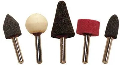 Mounted stone assortment 5 pc 1/4 inch - Brantford Surplus