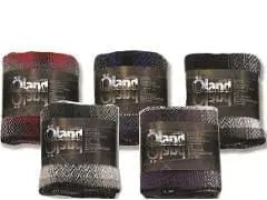 Multi - Color Diamond Pattern Throws - Brantford Surplus