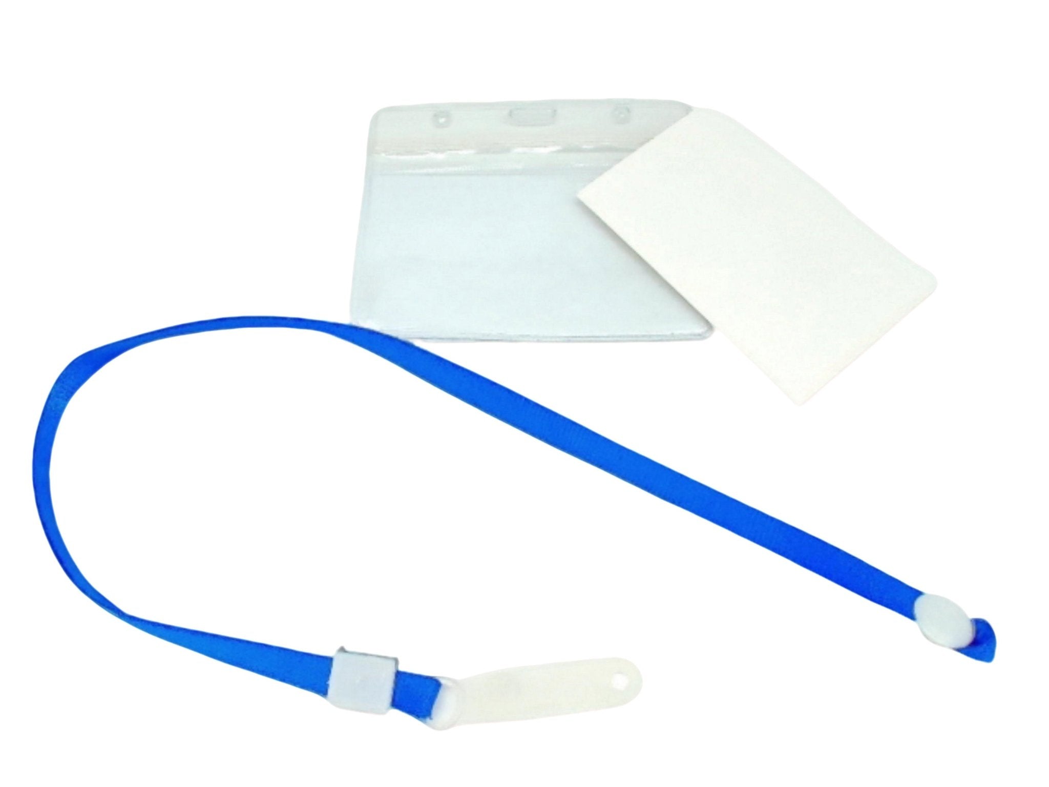 Name Tag Holders with Lanyards 130 Pack - Hudstill Badge Set - Brantford Surplus