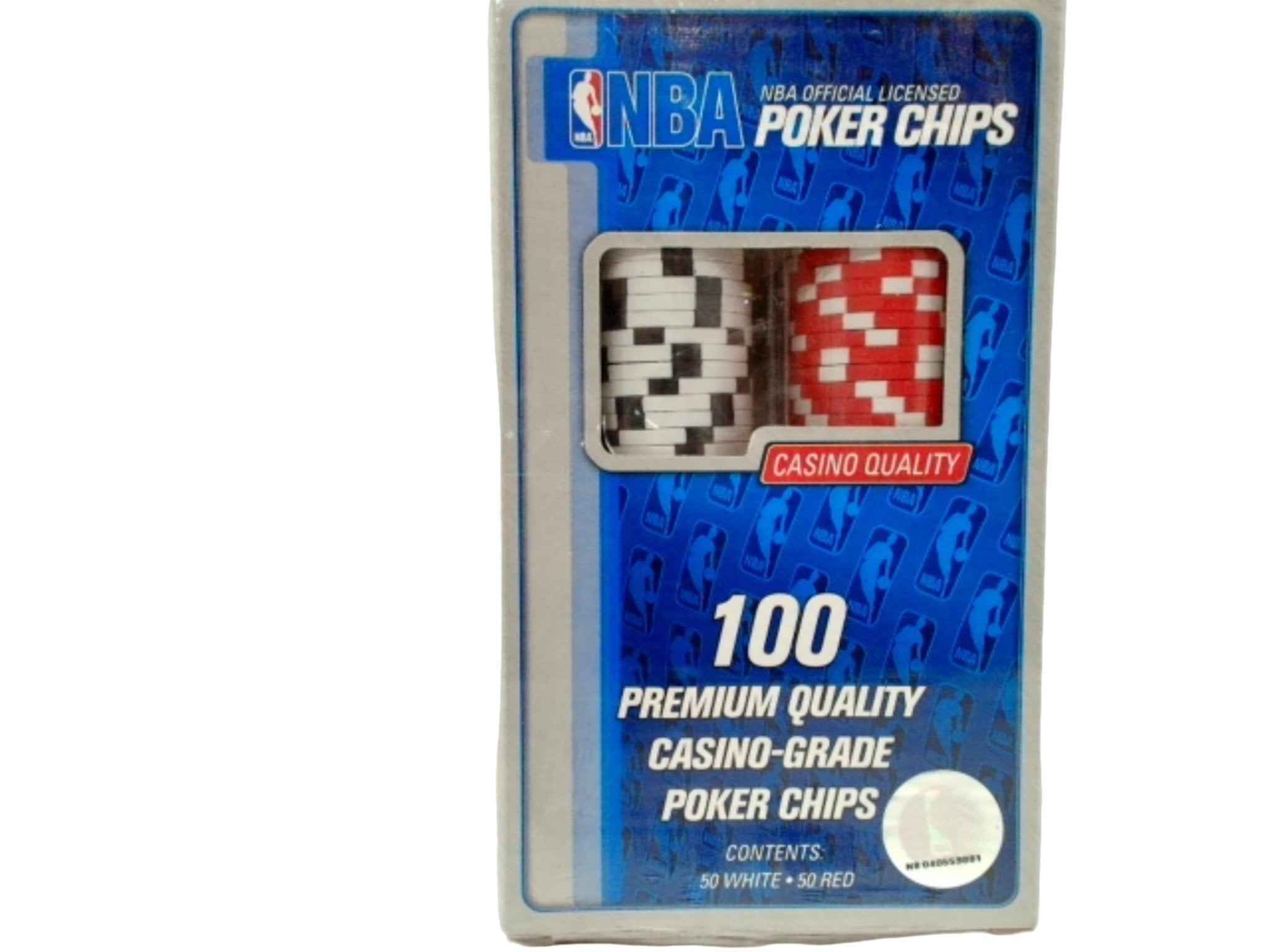 NBA Poker Chips Set - 100 Casino Quality Chips - Brantford Surplus