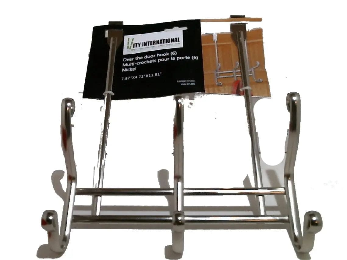 Nickel Over The Door Hook - Brantford Surplus