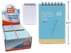 Note Pad Ruled 120 pages Desk Tech - Brantford Surplus