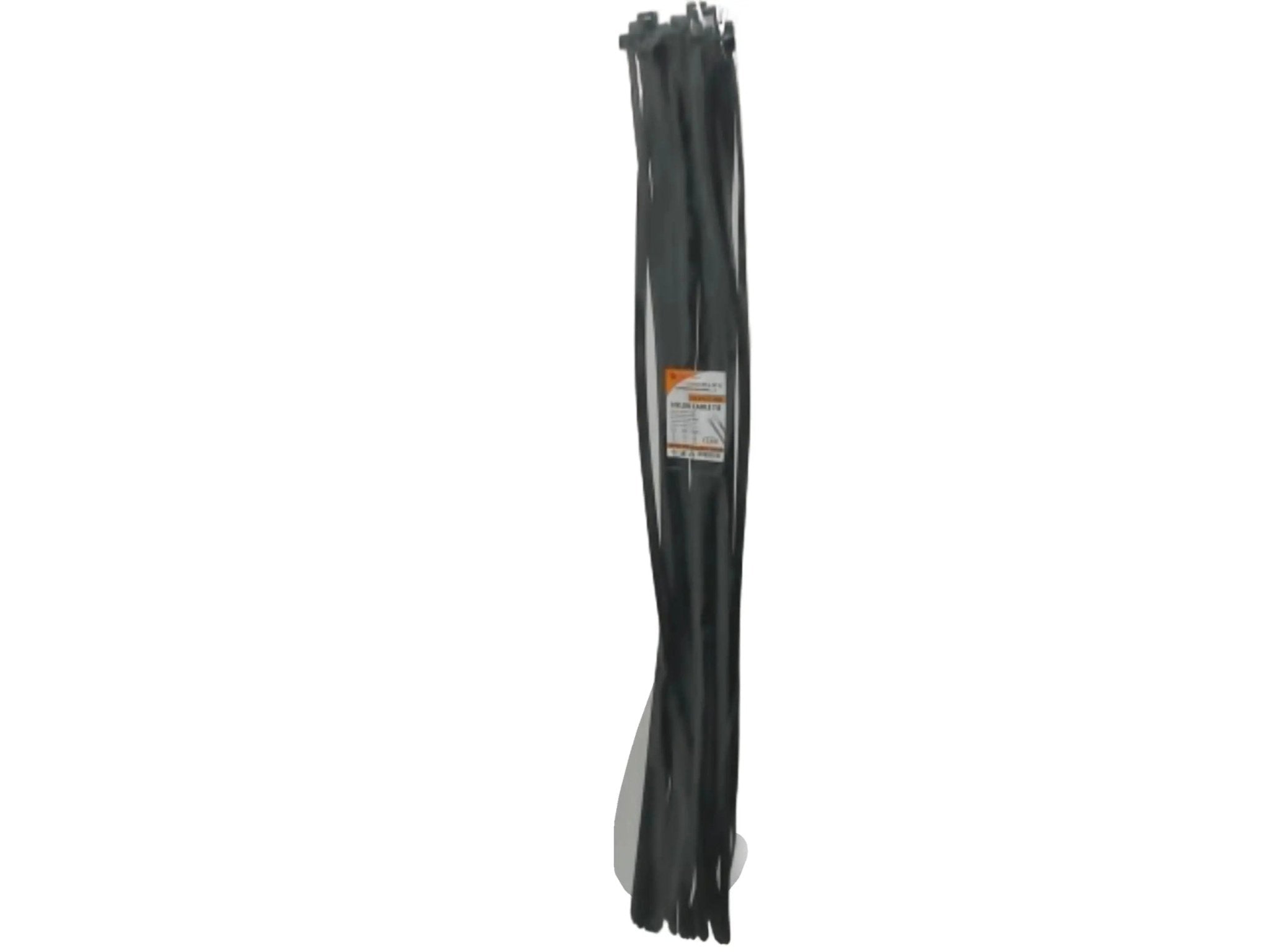 Nylon Cable tie 40 inch x 12.5mm 250 lbs.25 pack black - Brantford Surplus
