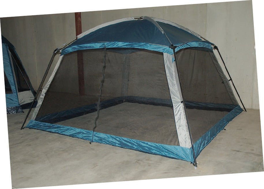 Oasis 12x12 Blue Screen House Tent - Outdoor Canopy - Brantford Surplus