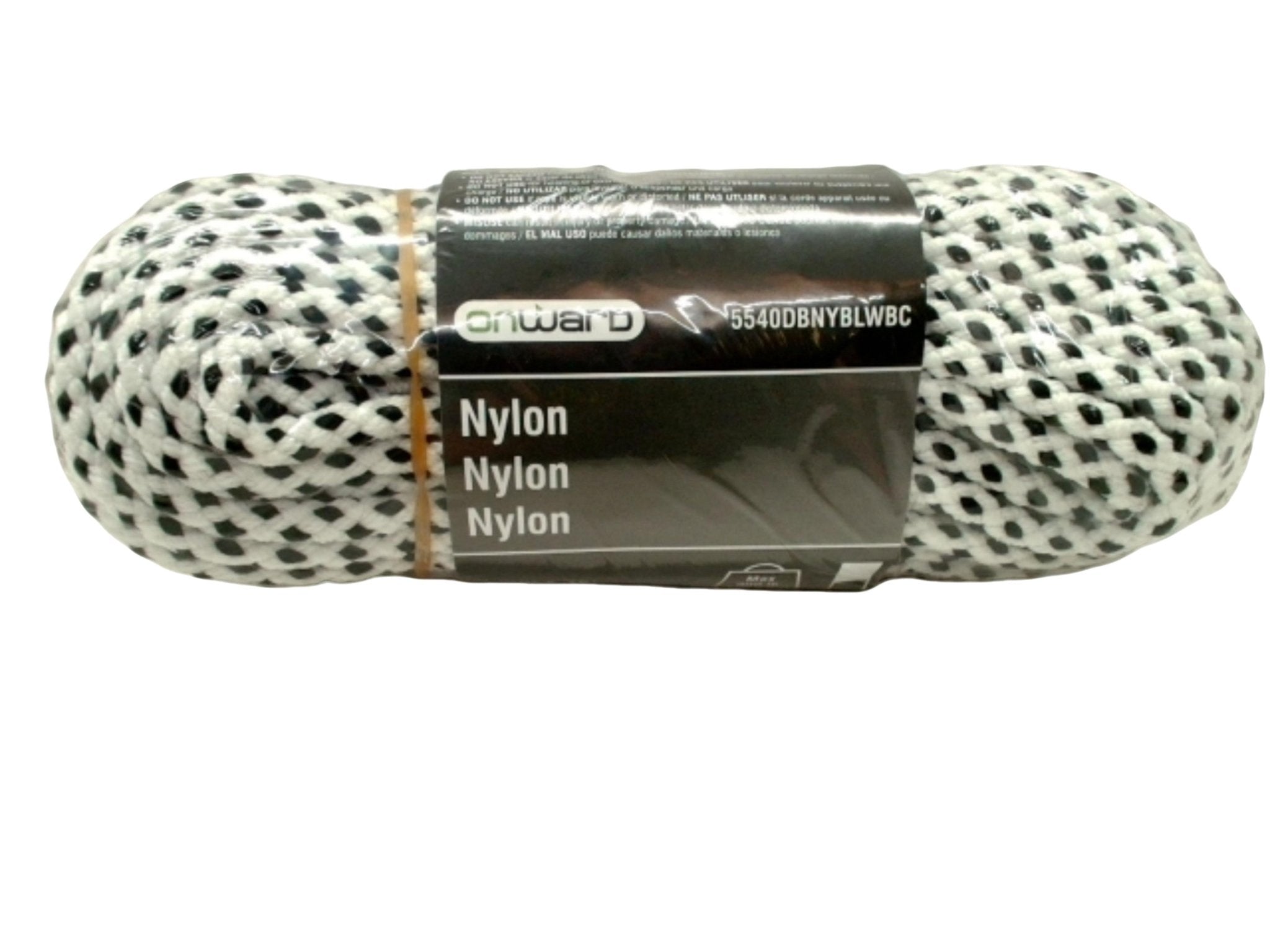 Onward Diamond Braid Rope 7mm x 75ft 300lb Black - Brantford Surplus