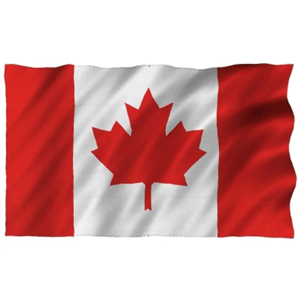 Canada flag with grommets 3x5 foot indoor/outdoor 100% polyester REPPA